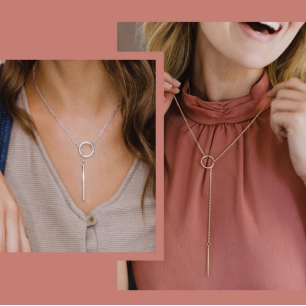 Nashelle Heather Drop Laria Necklace